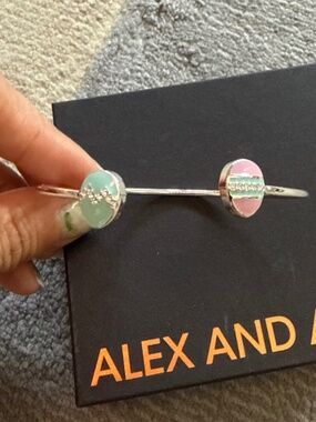 Alex and Ani Easter Egg Flex Cuff